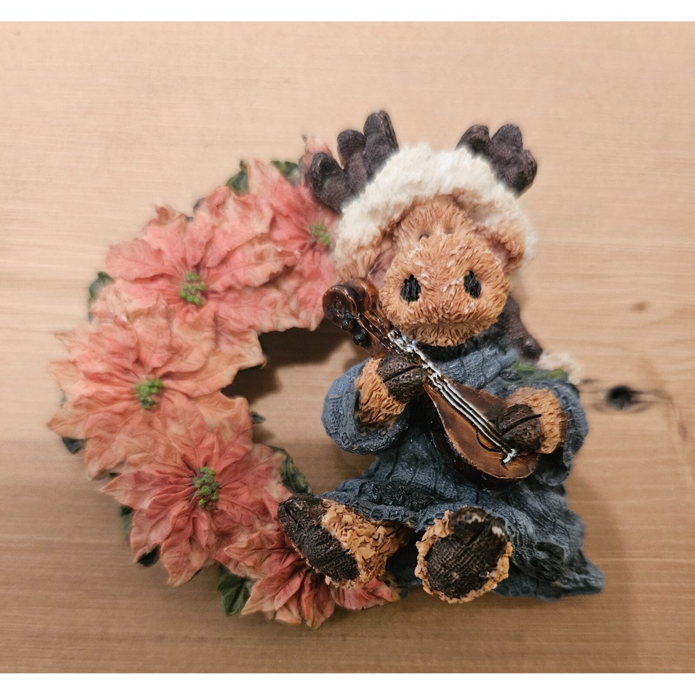 Boyd's Bears Floral Collection Pin Maxamong‎ The Pointsettias 1979 #26135 - Picture 3 of 8